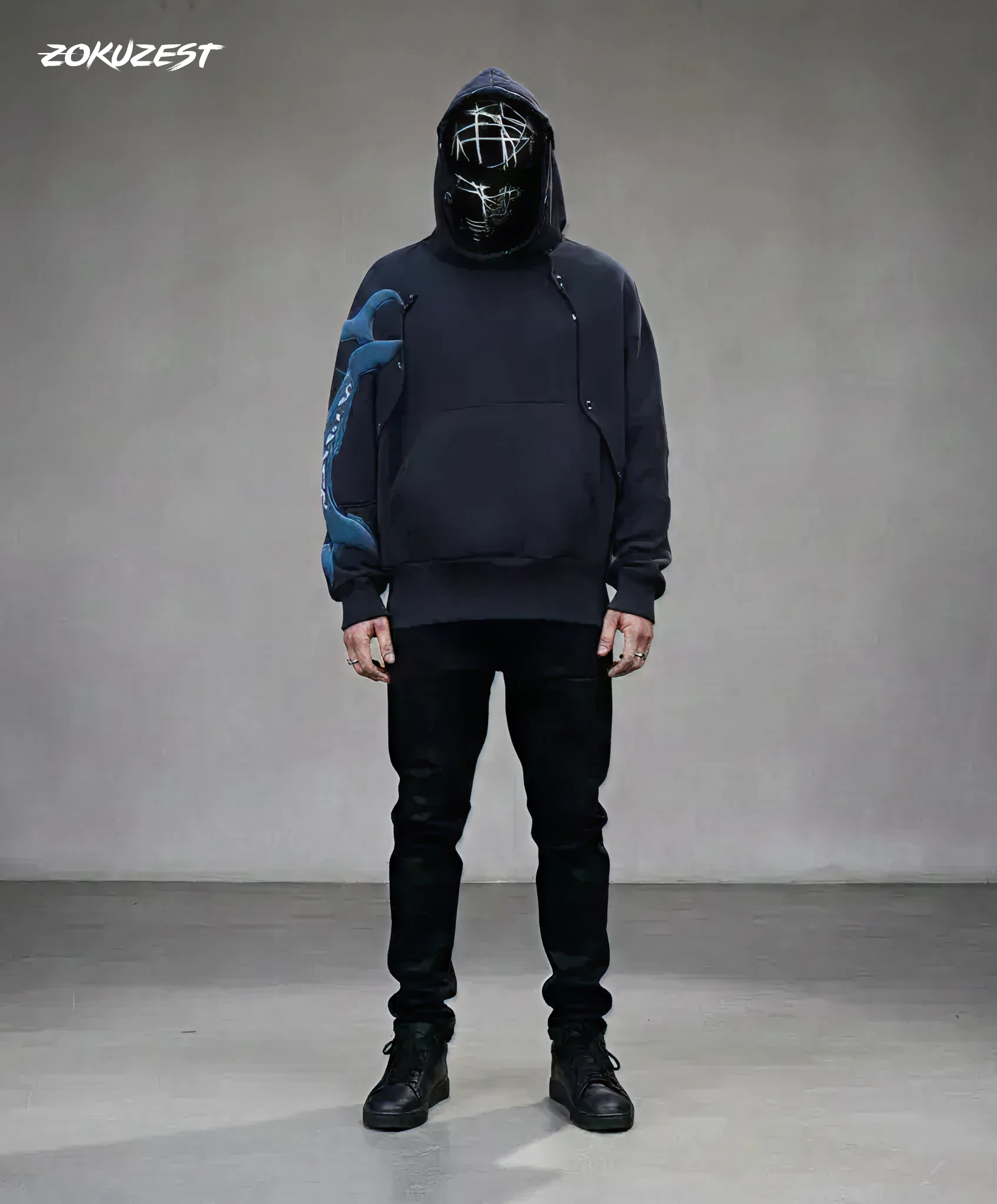 Zanka Sword / Hoodie - Generation Upgrade anime streetwear hoodie - ZokuZest