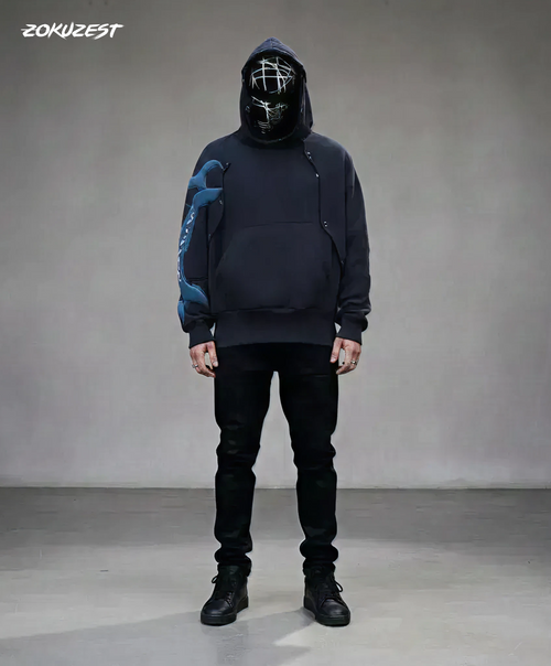 Zanka Sword / Hoodie - Generation Upgrade anime streetwear hoodie - ZokuZest