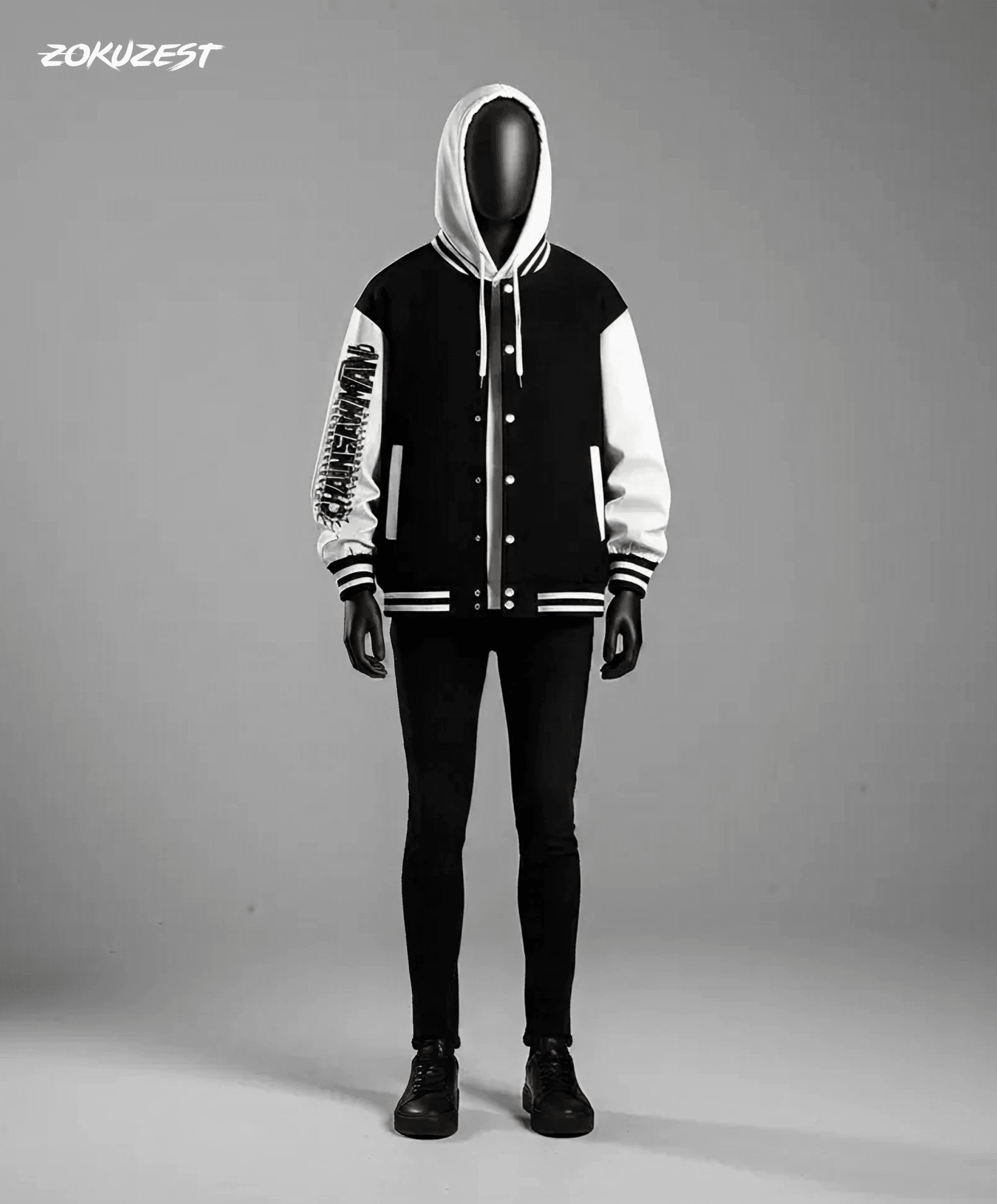 CHAINSAW MAN Varsity Jacket Hoodie - Limited Edition anime streetwear hoodie - ZokuZest